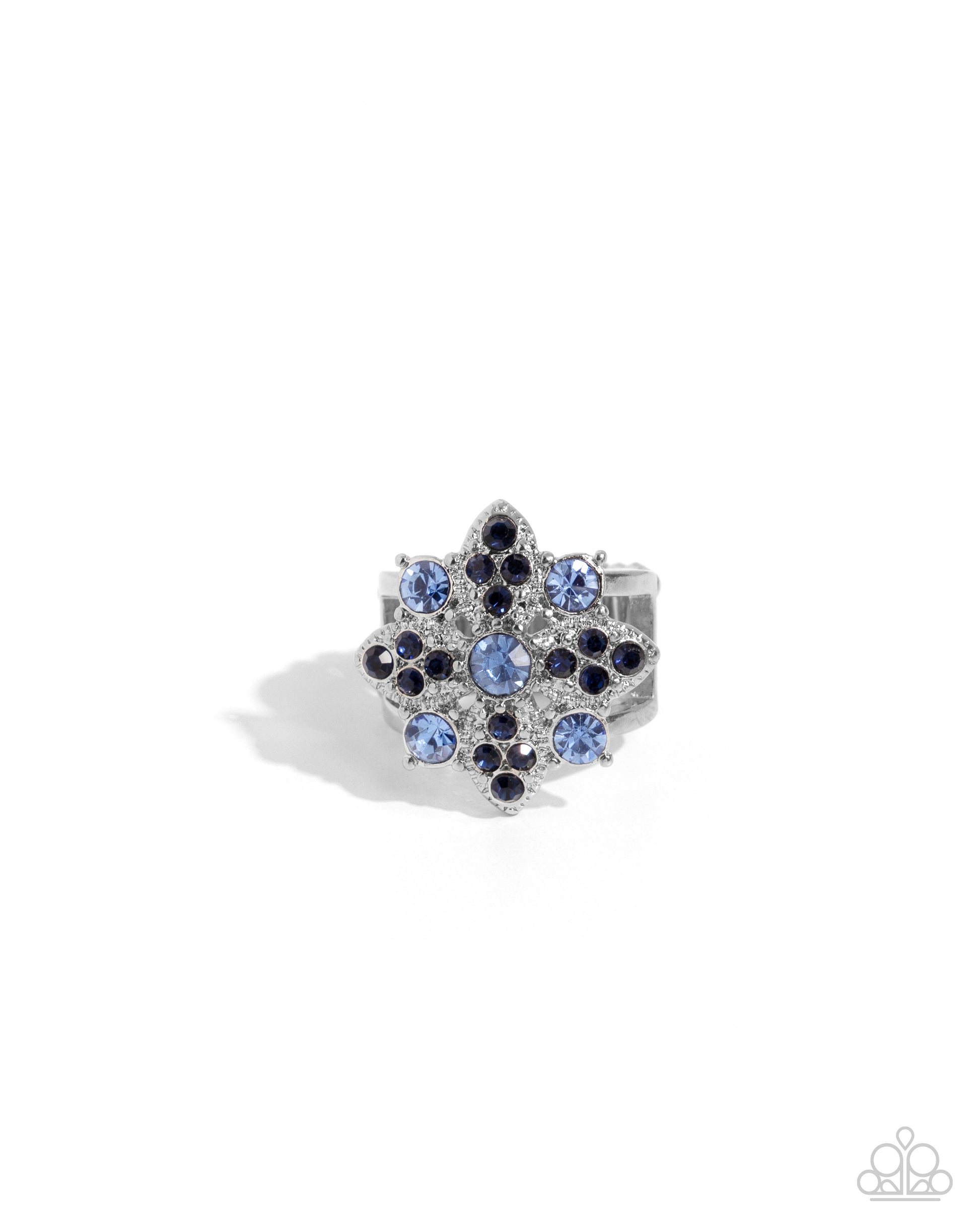 Floral Forte Blue Ring - Jewelry by Bretta