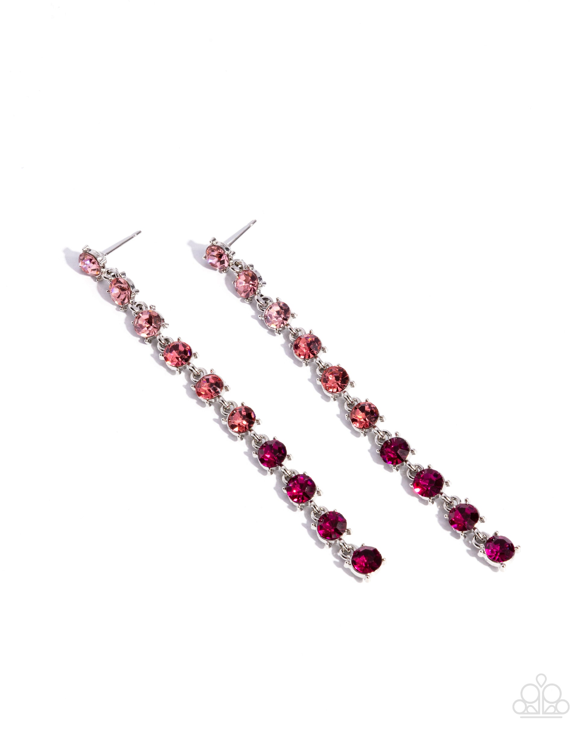 Opulent Ombré Pink Earrings - Jewelry by Bretta