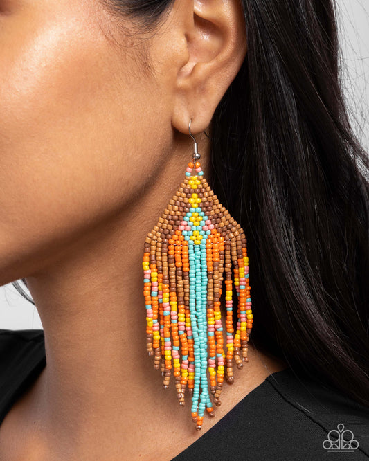 Paramount Pattern Multi Earrings - Jewelry by Bretta