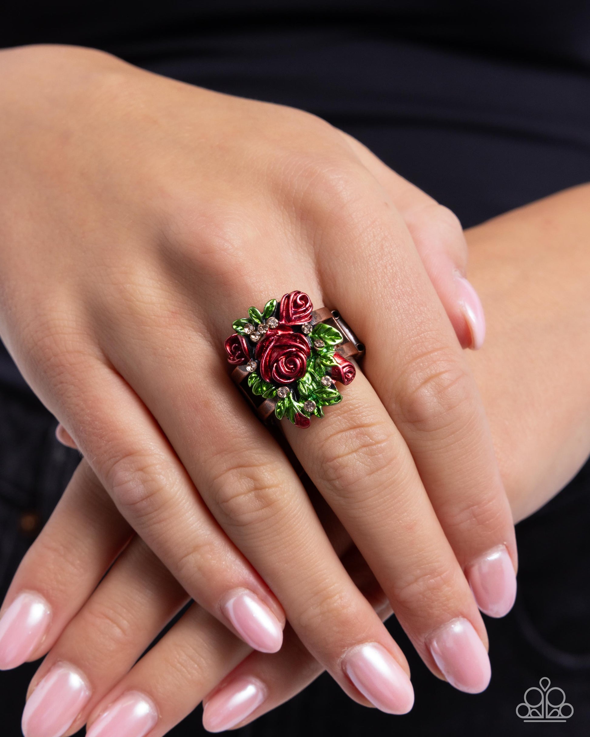 Rosy Route Copper Ring - Jewelry by Bretta