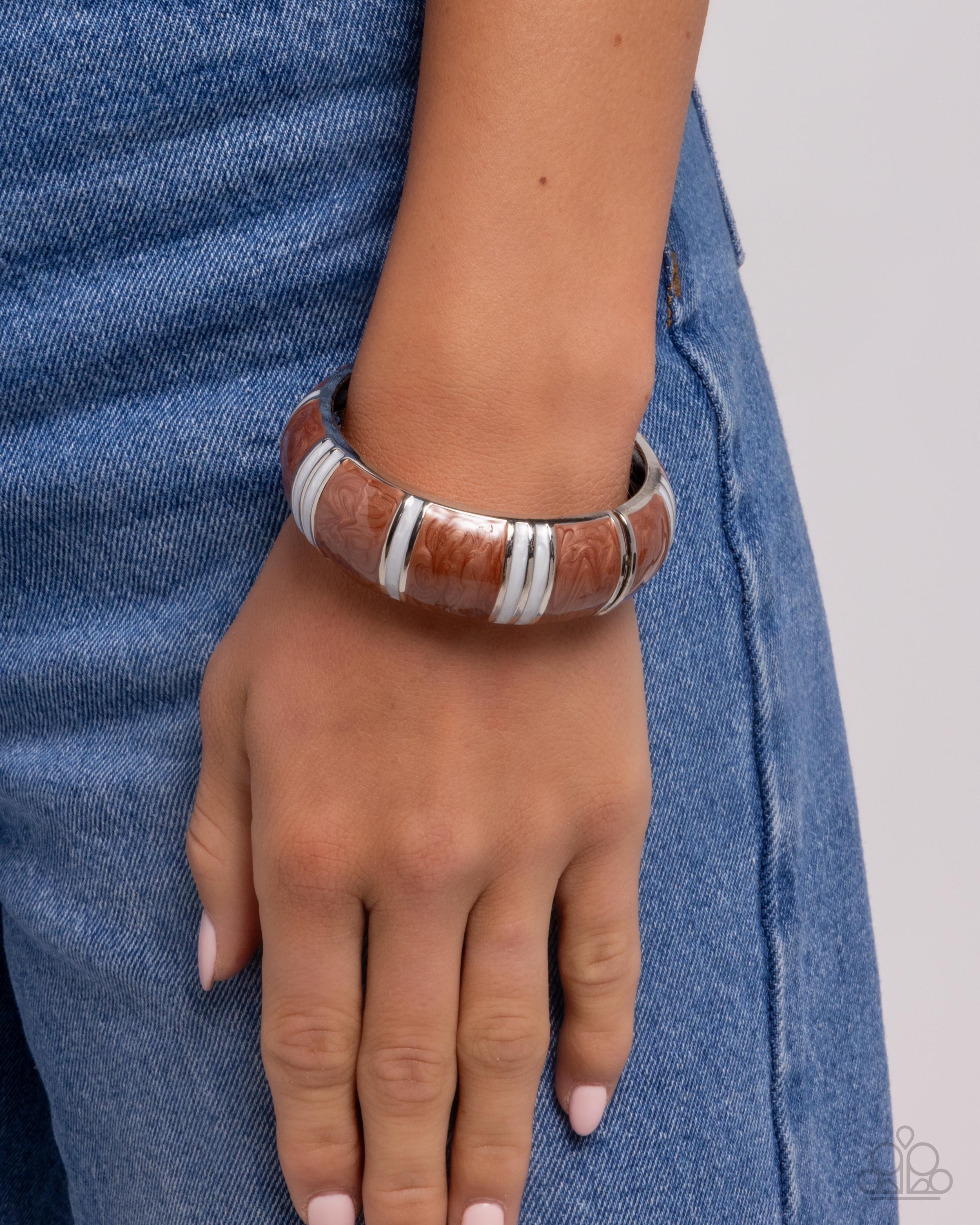 Molten Mogul Green Bracelet - Jewelry by Bretta