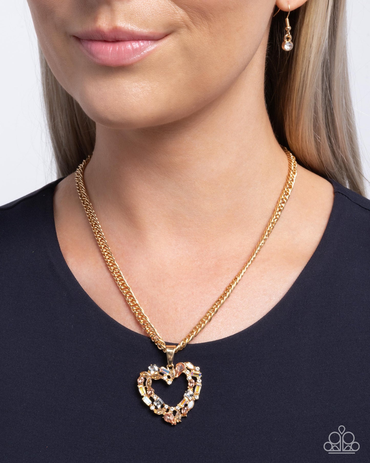 Romance is a Bonus Gold Necklace - Jewelry by Bretta