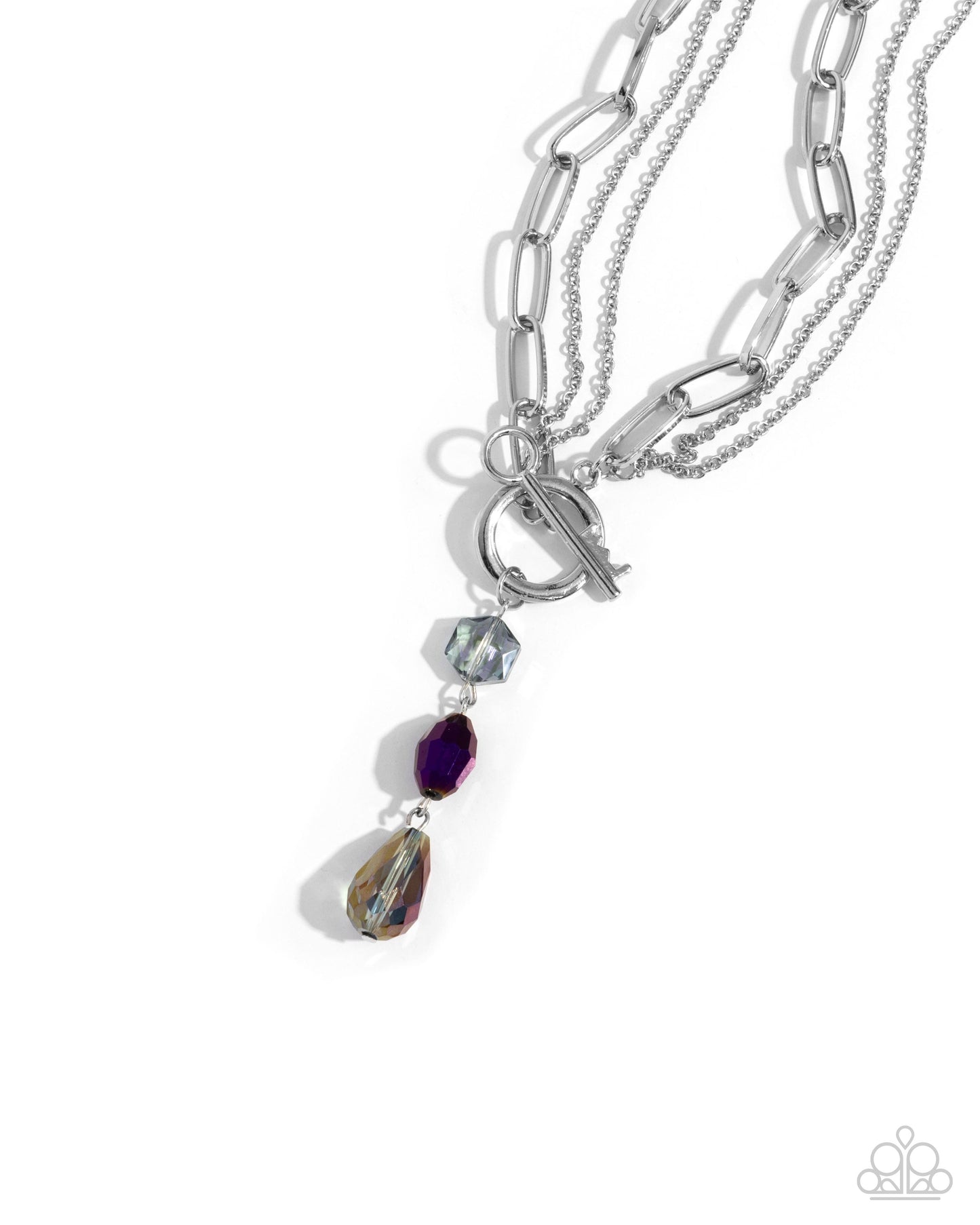 Cultivated Chains Purple Necklace - Jewelry by Bretta