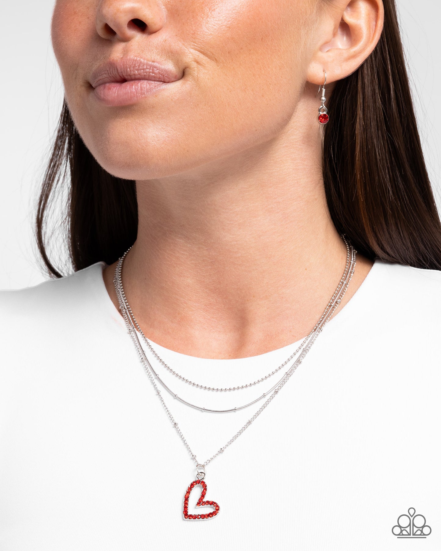 Valentines Day Decadence Red Necklace - Jewelry by Bretta 