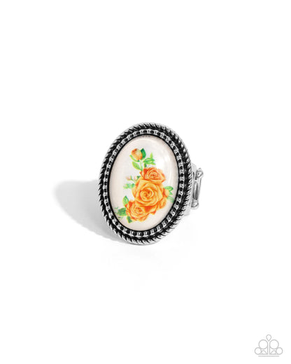 Handmade Heaven Orange Ring - Jewelry by Bretta