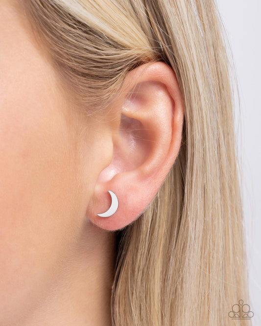 Stainless Space Silver Earrings - Jewelry by Bretta