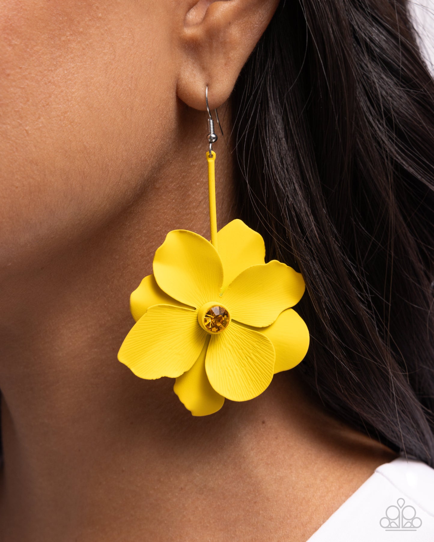 Generous Glisten Yellow Earrings - Jewelry by Bretta