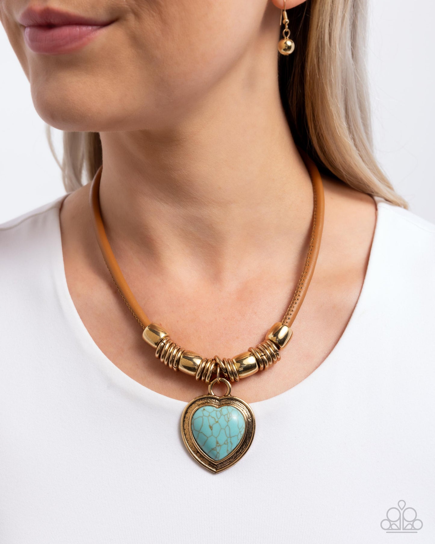 Significant Other Blue Heart Necklace - Jewelry by Bretta 