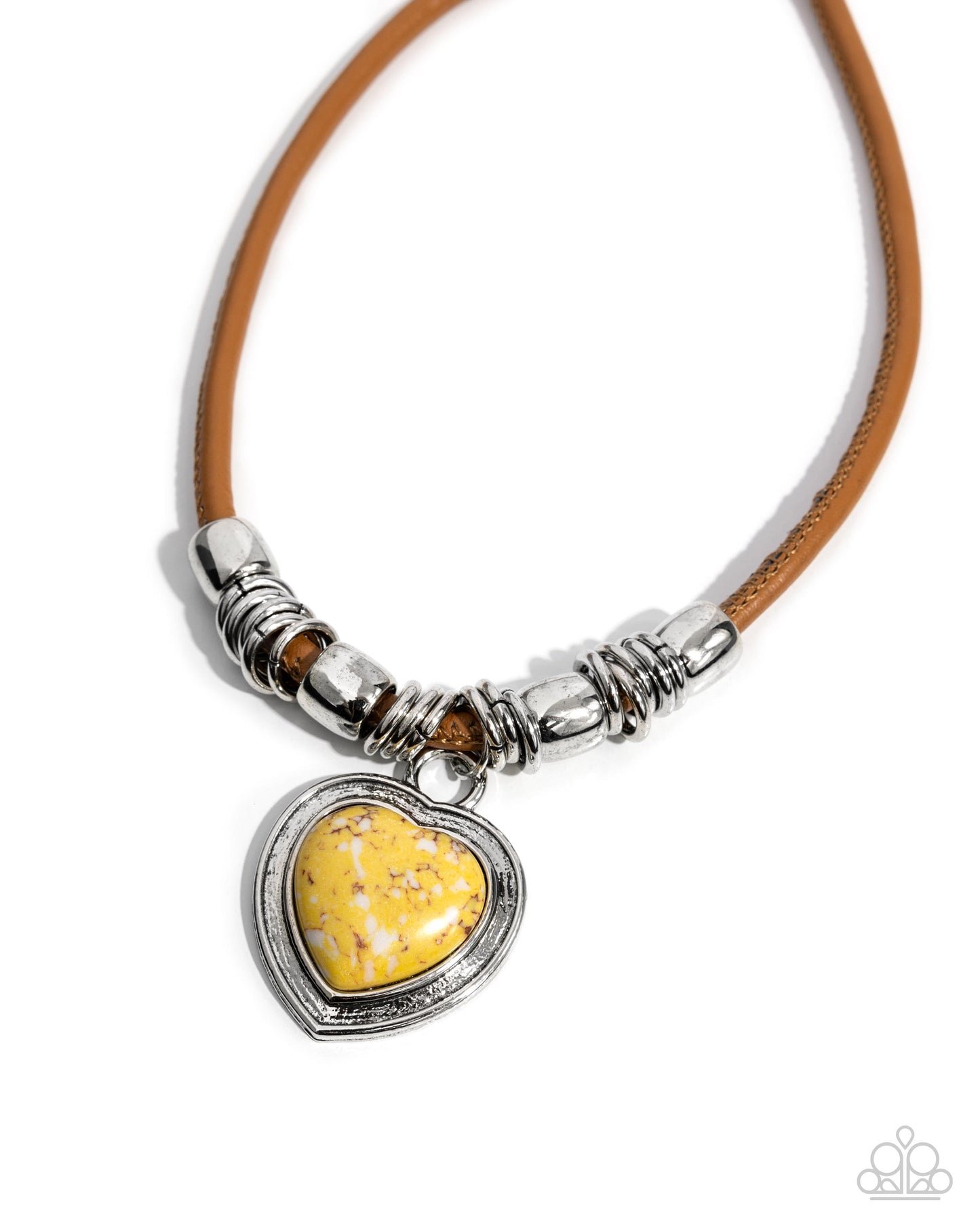 Significant Other Yellow Heart Necklace - Jewelry by Bretta