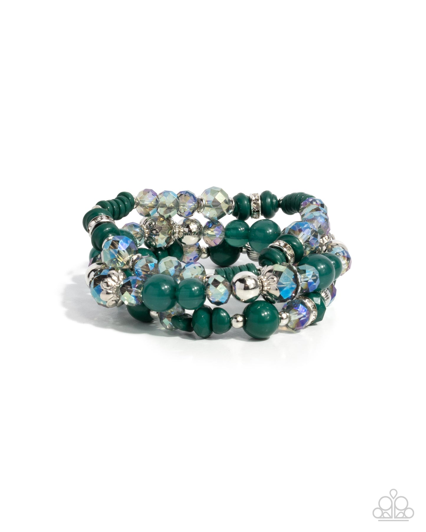 Complimentary Chic Green Bracelet - Jewelry by Bretta