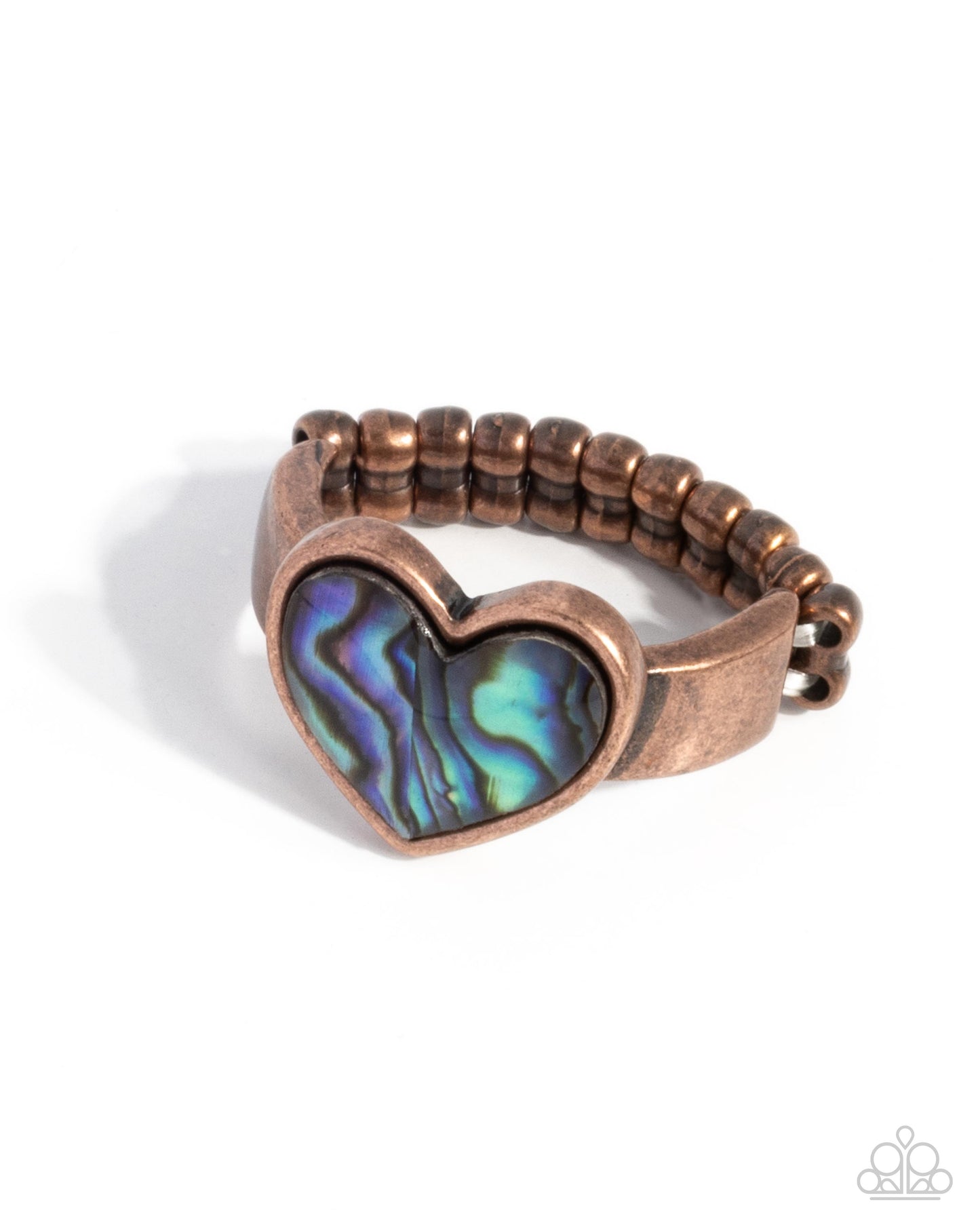 Uncontrollably Fond Heart Copper Ring - Jewelry by Bretta