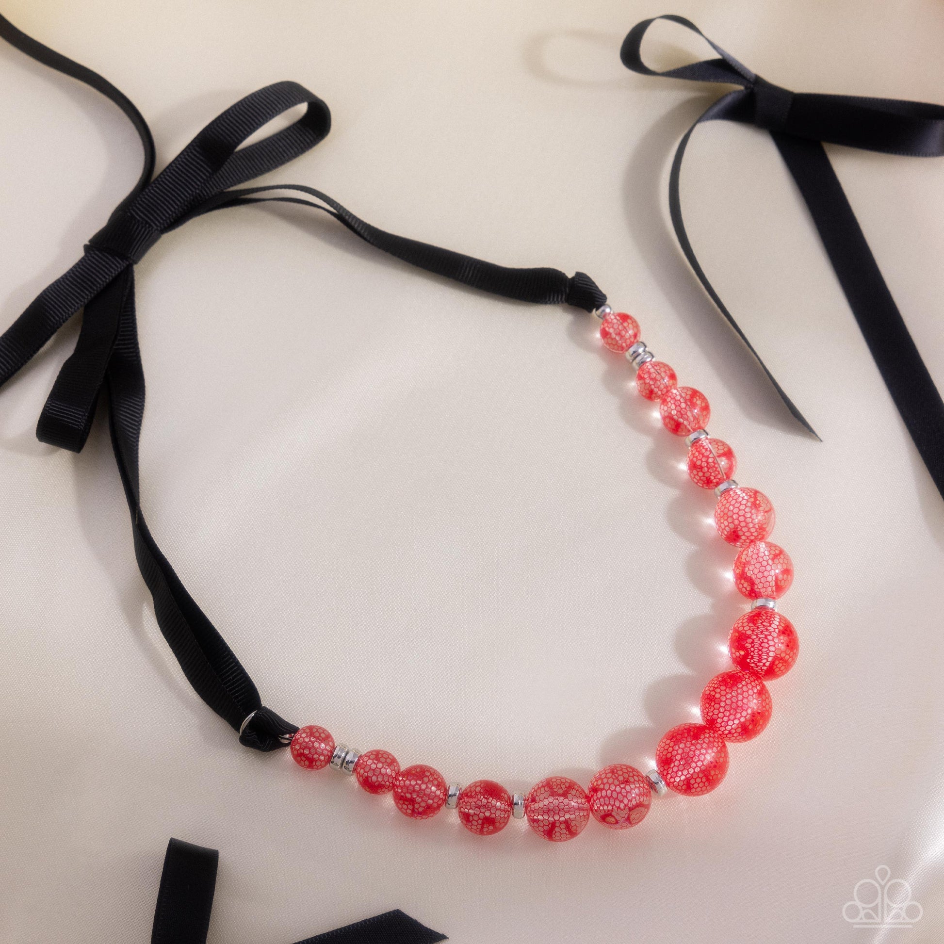 Lace Maker Red Necklace - Jewelry by Bretta