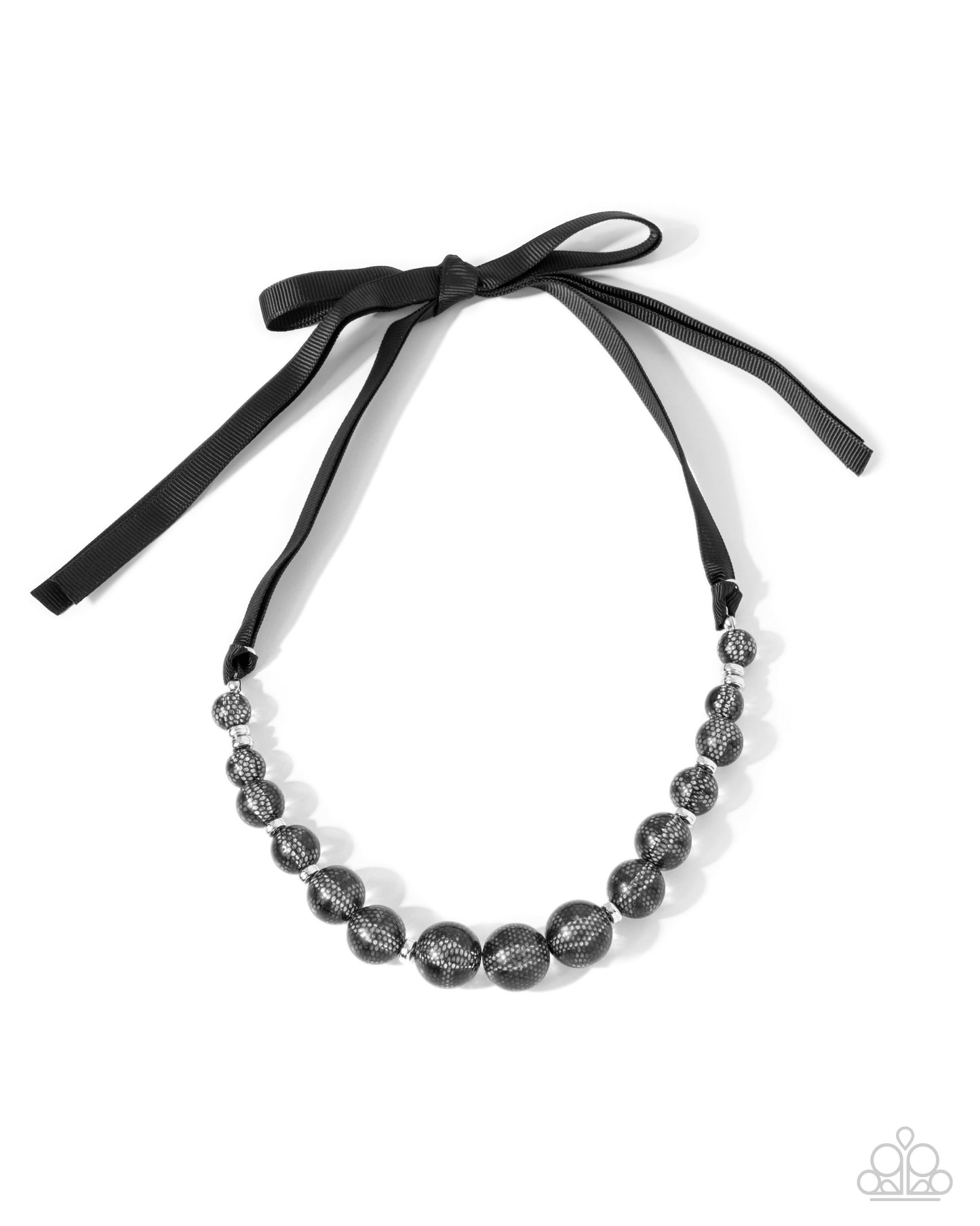 Lace Maker Black Necklace - Jewelry by Bretta