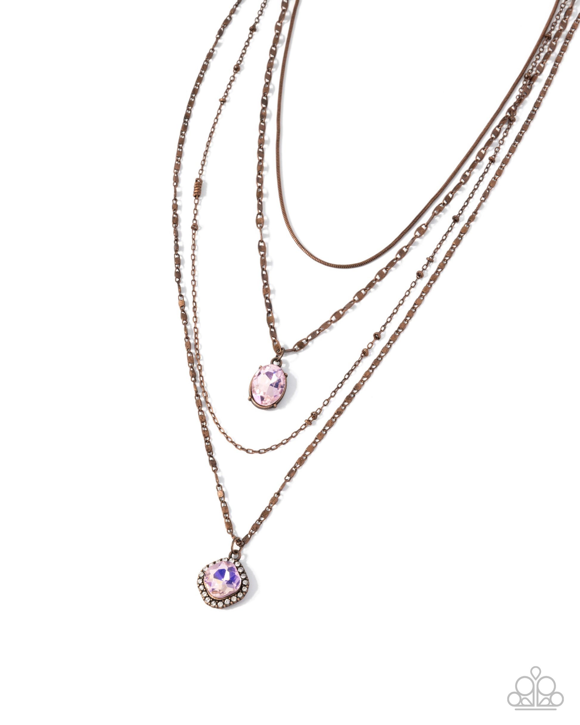 Four-Part Harmony Copper Necklace