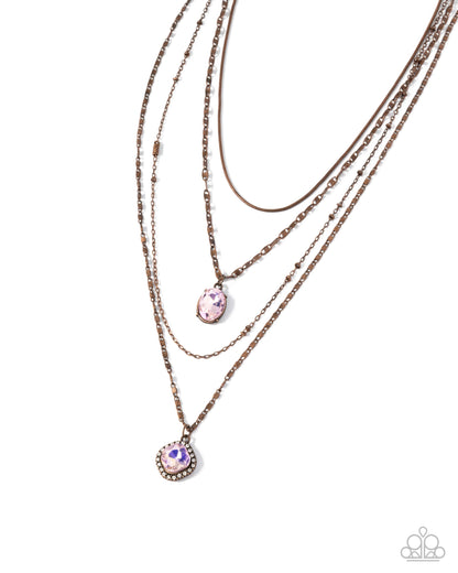 Four-Part Harmony Copper Necklace