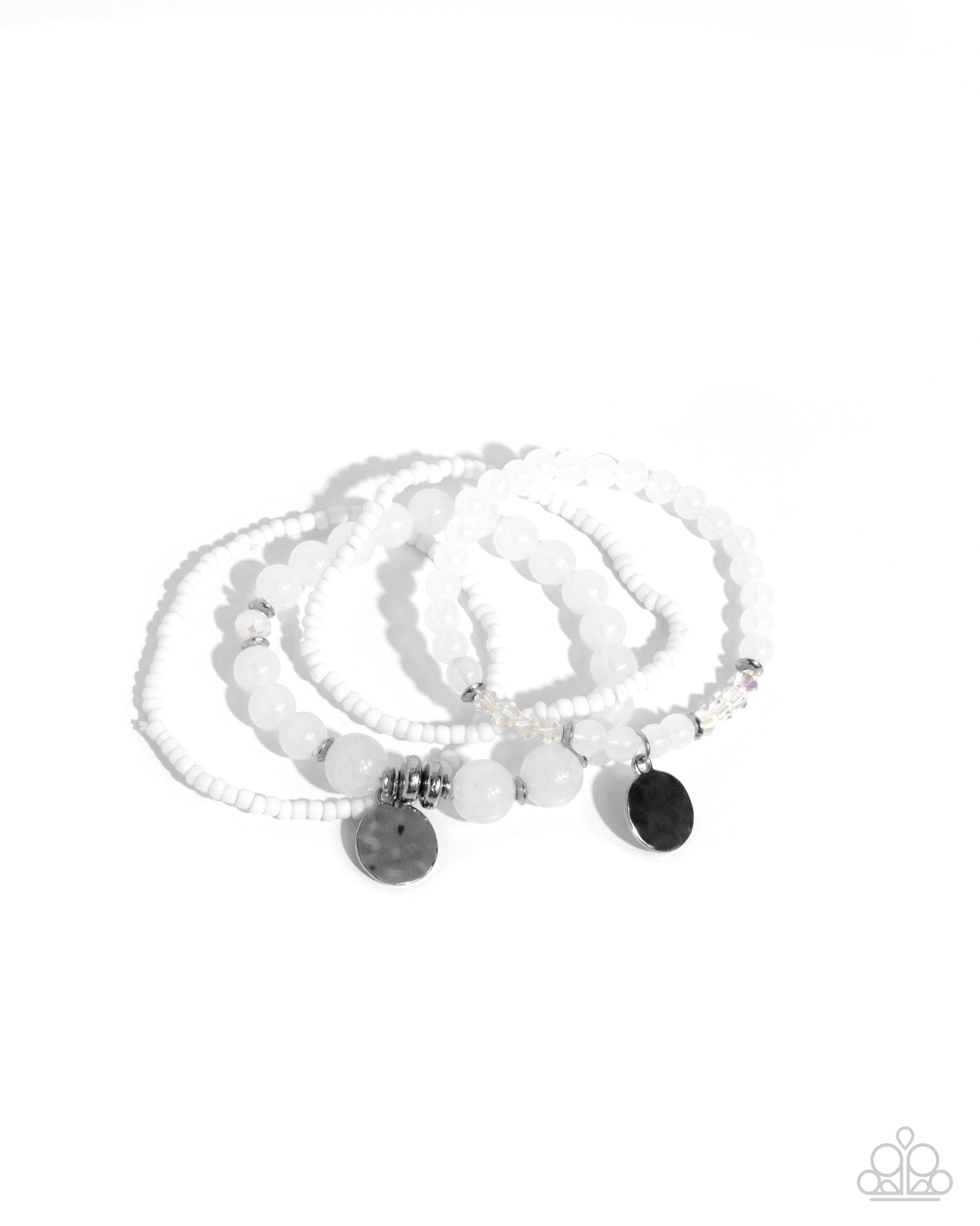 Superior Stack White Bracelets - Jewelry by Bretta