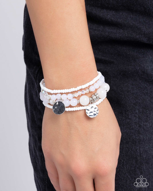 Superior Stack White Bracelets - Jewelry by Bretta