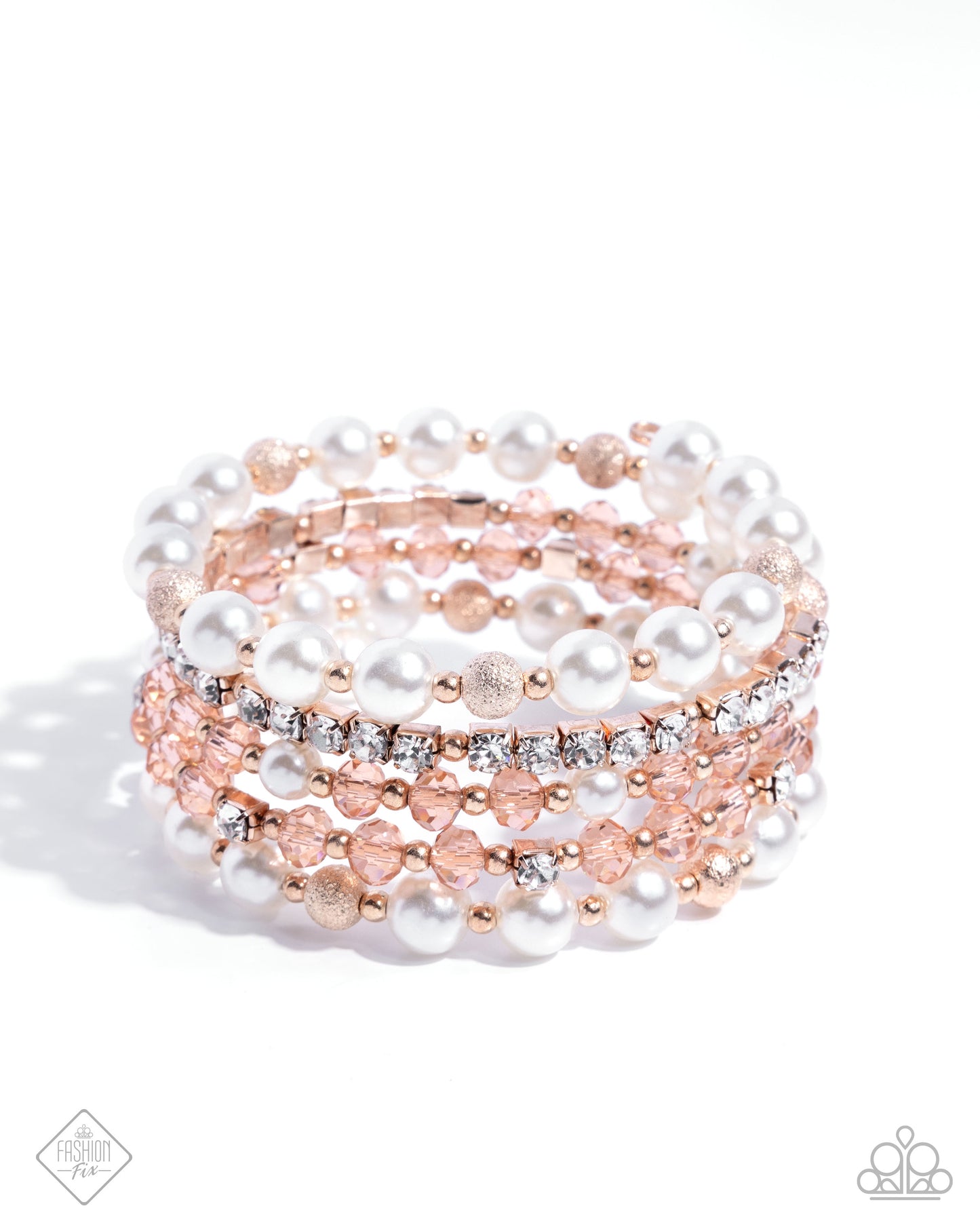 To An Elegant Extent Rose Gold Coil Bracelet - Jewelry by Bretta