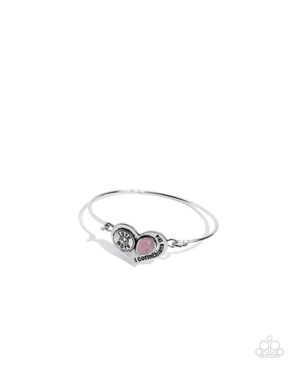 Give More Love Pink Bracelet - Jewelry by Bretta