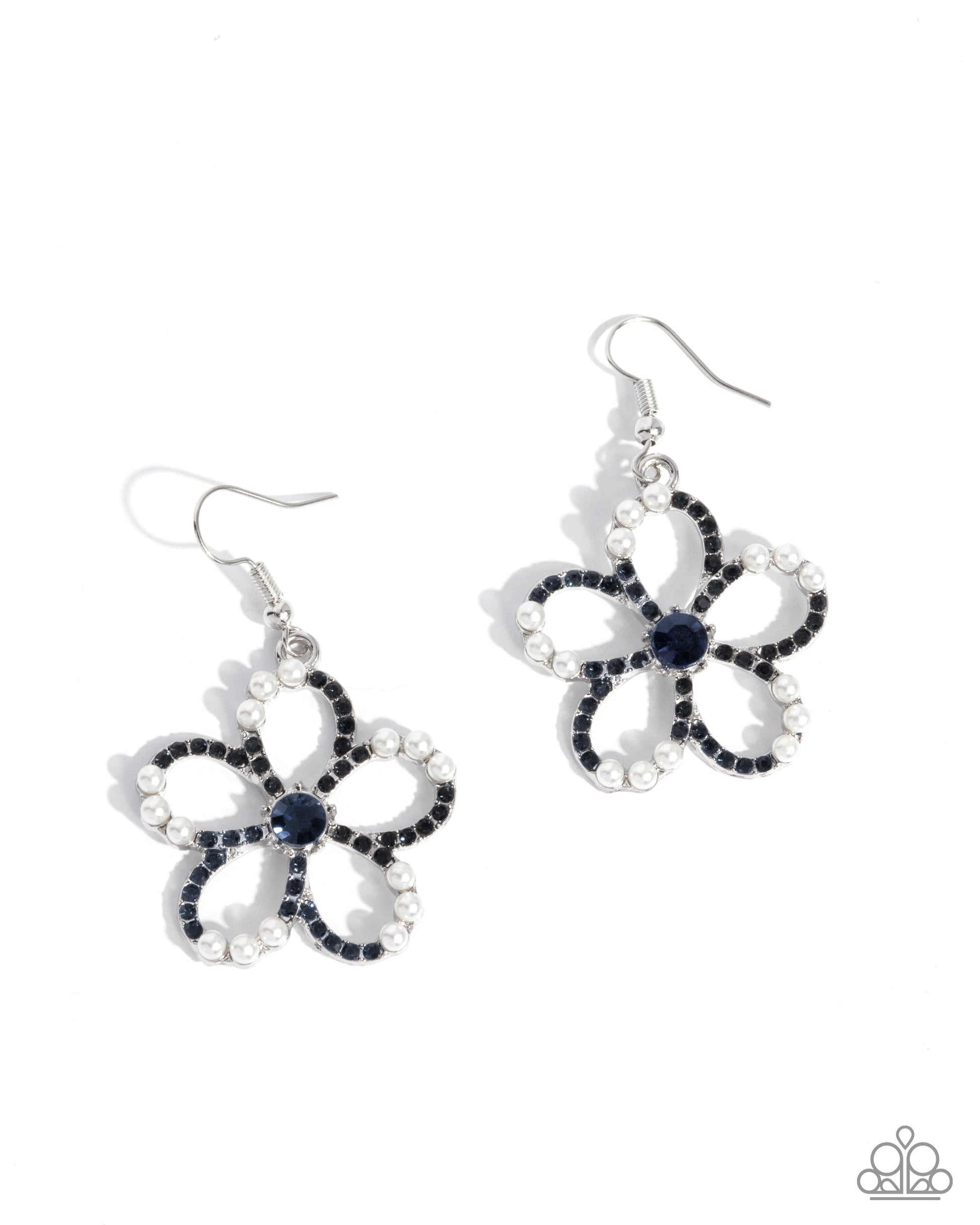 Paramount Pearls Blue Earrings - Jewelry by Bretta