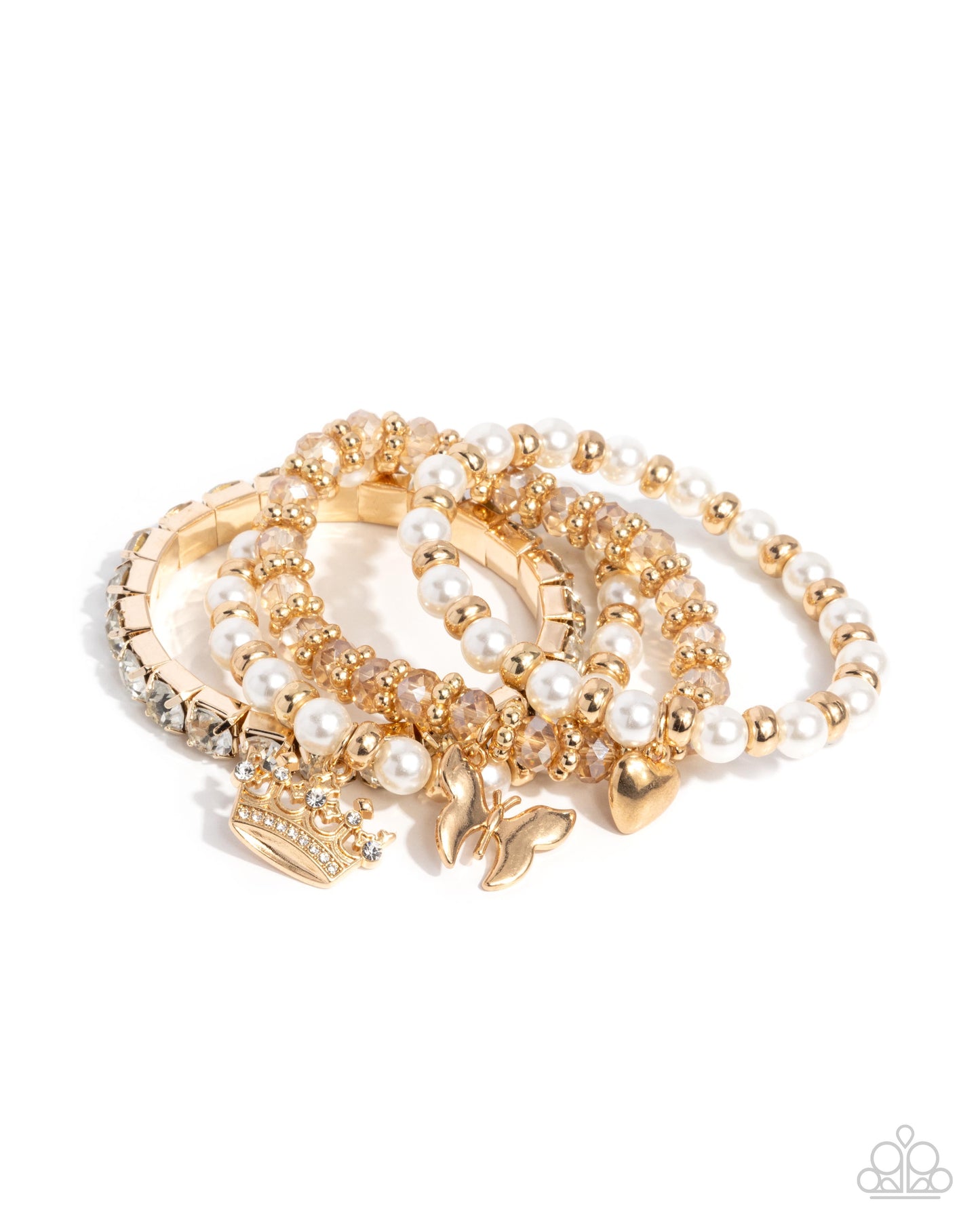 Feminine Charm Gold Bracelet - Jewelry by Bretta