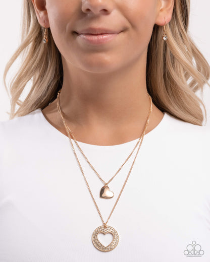 Matchmaker Mural Gold Necklace - Jewelry by Bretta