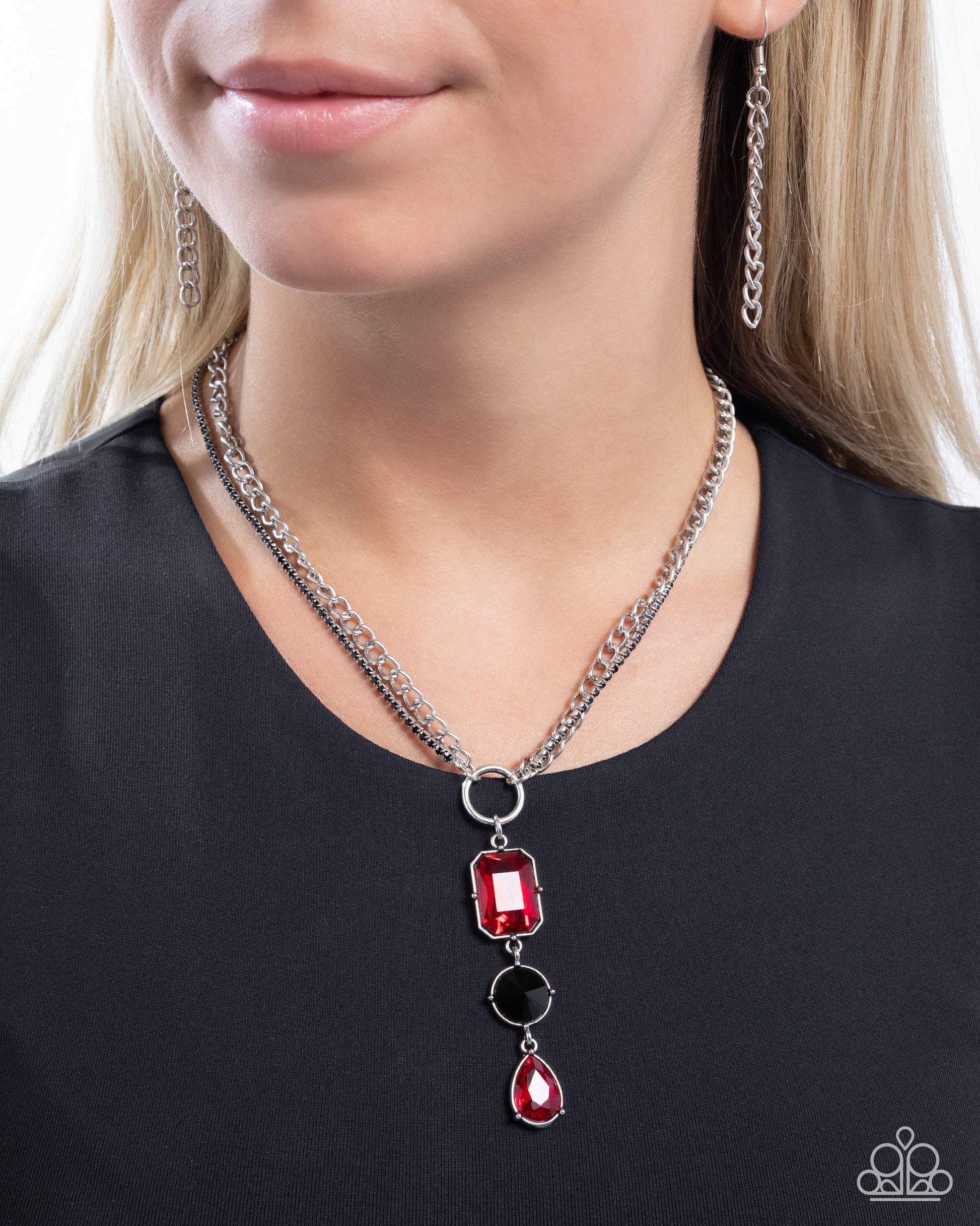I Like Me Better Red Necklace - Jewelry by Bretta