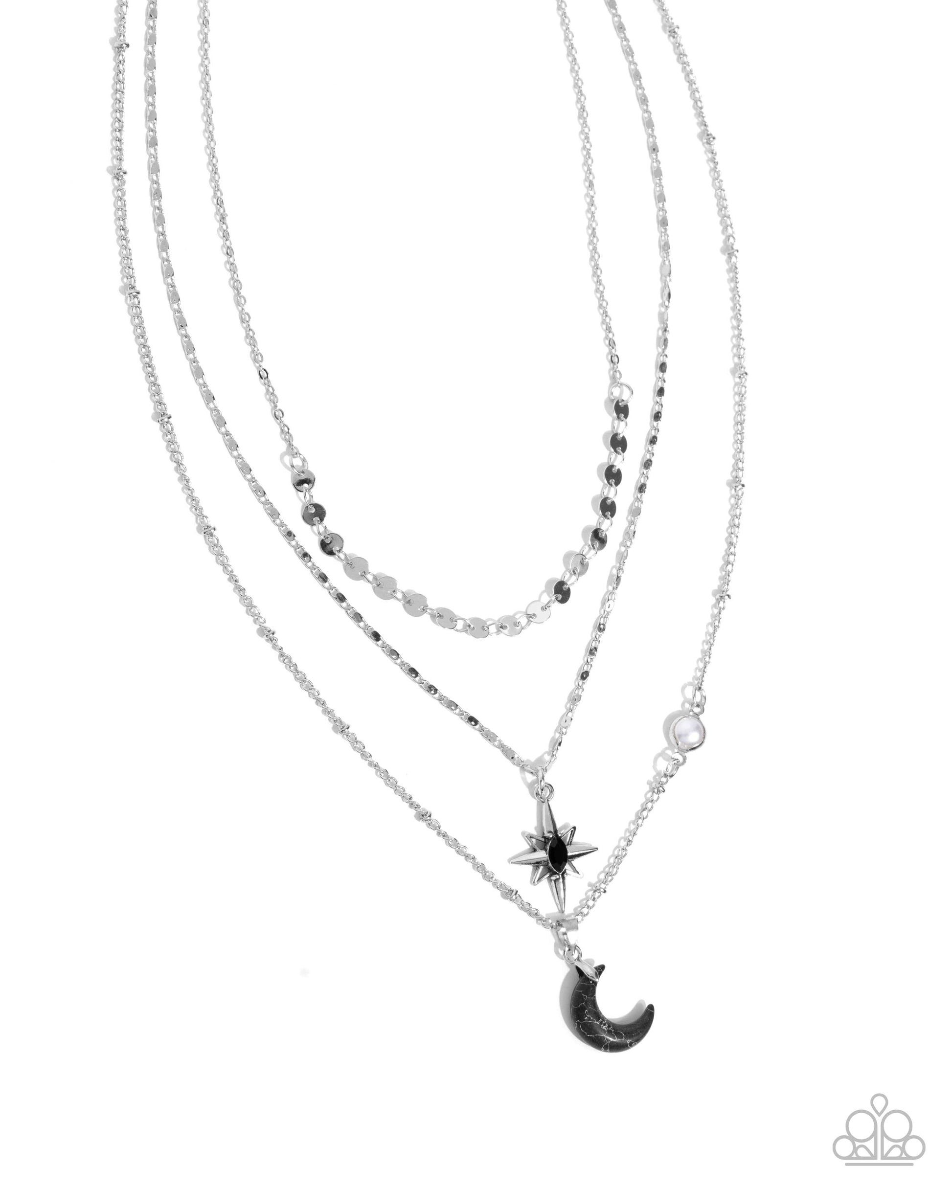 Cosmic Clinch Black Necklace - Jewelry by Bretta