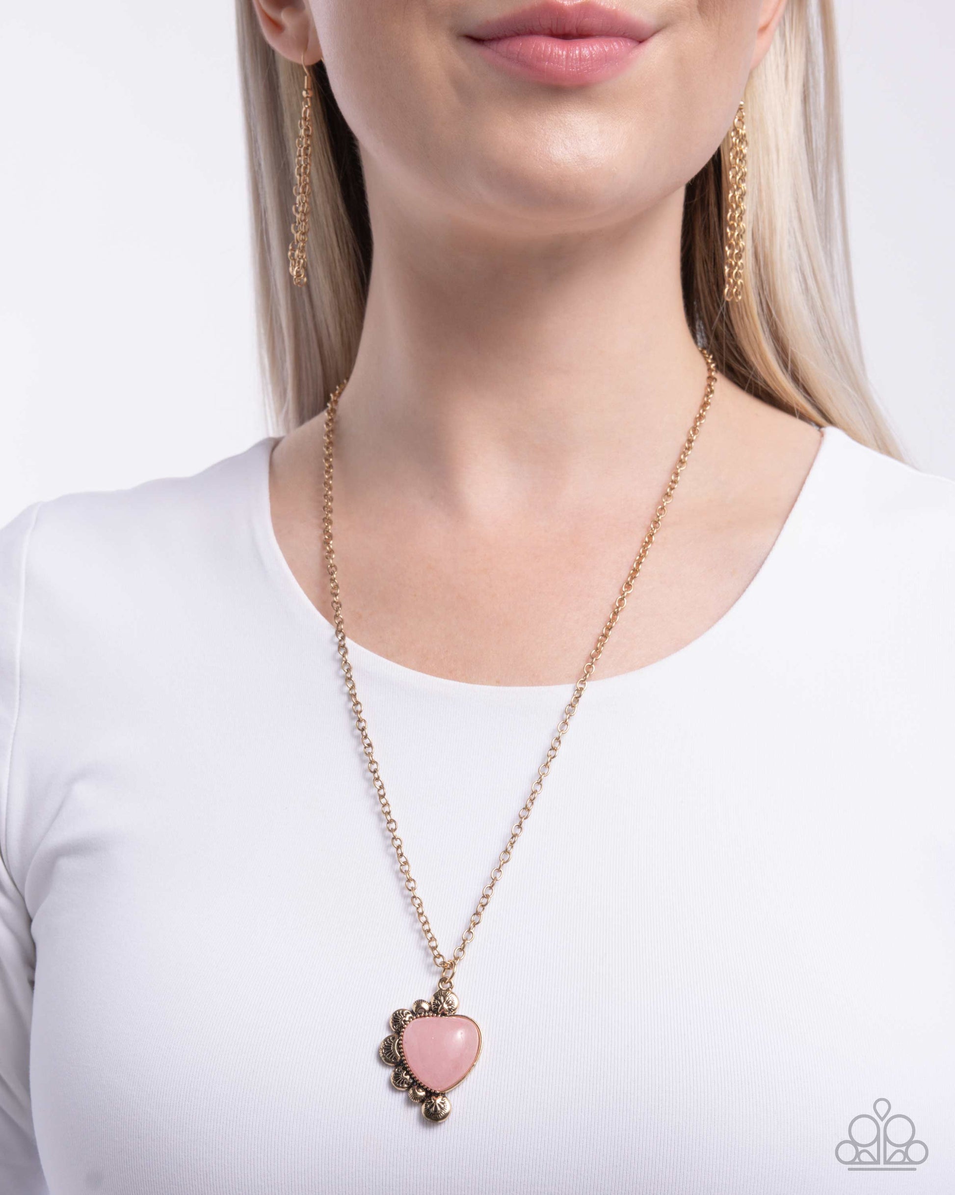 Something So BRIGHT Pink Heart Necklace - Jewelry by Bretta