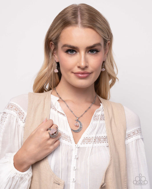 Moon Necklace and Ring - Jewelry by Bretta