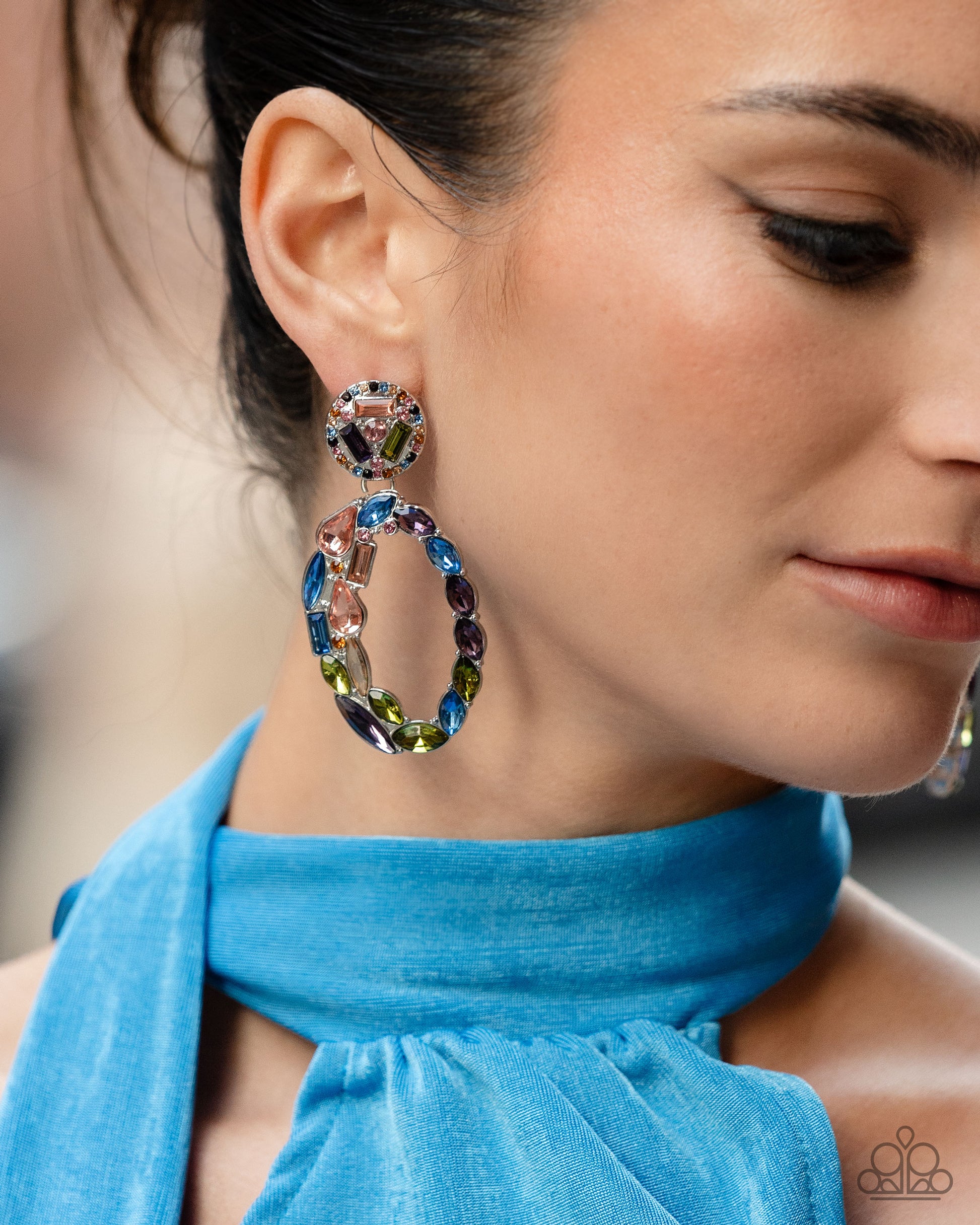 Eclectic Elevation Multi Earrings - Jewelry by Bretta