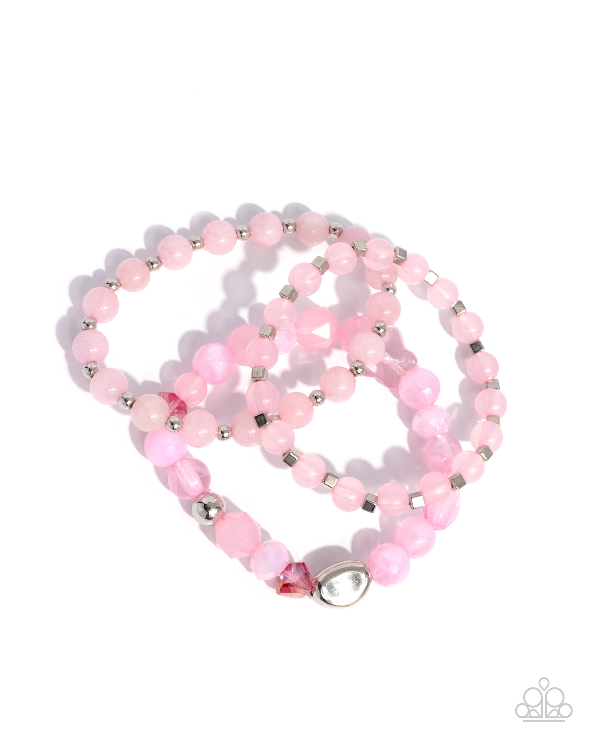 Breathtaking Beat Pink Bracelets - Jewelry by Bretta 