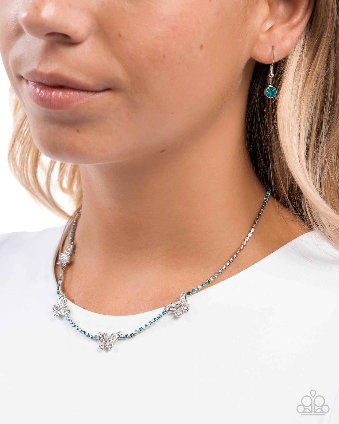 FANCIFUL of Life Blue Necklace - Jewelry by Bretta