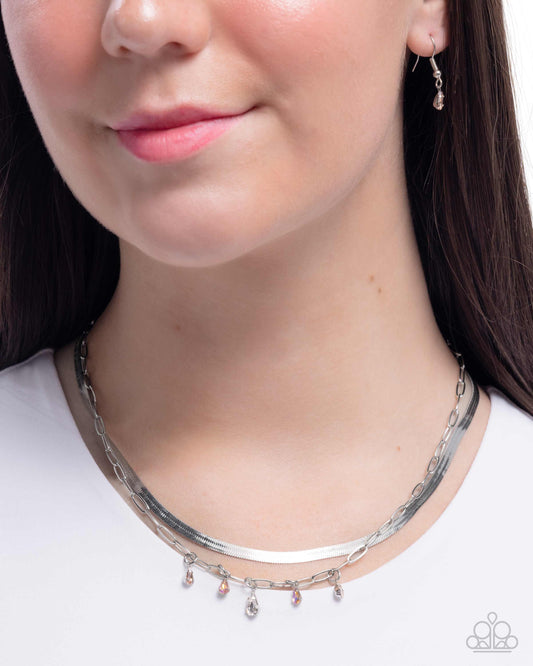 Suave Shimmy Orange Necklace - Jewelry by Bretta