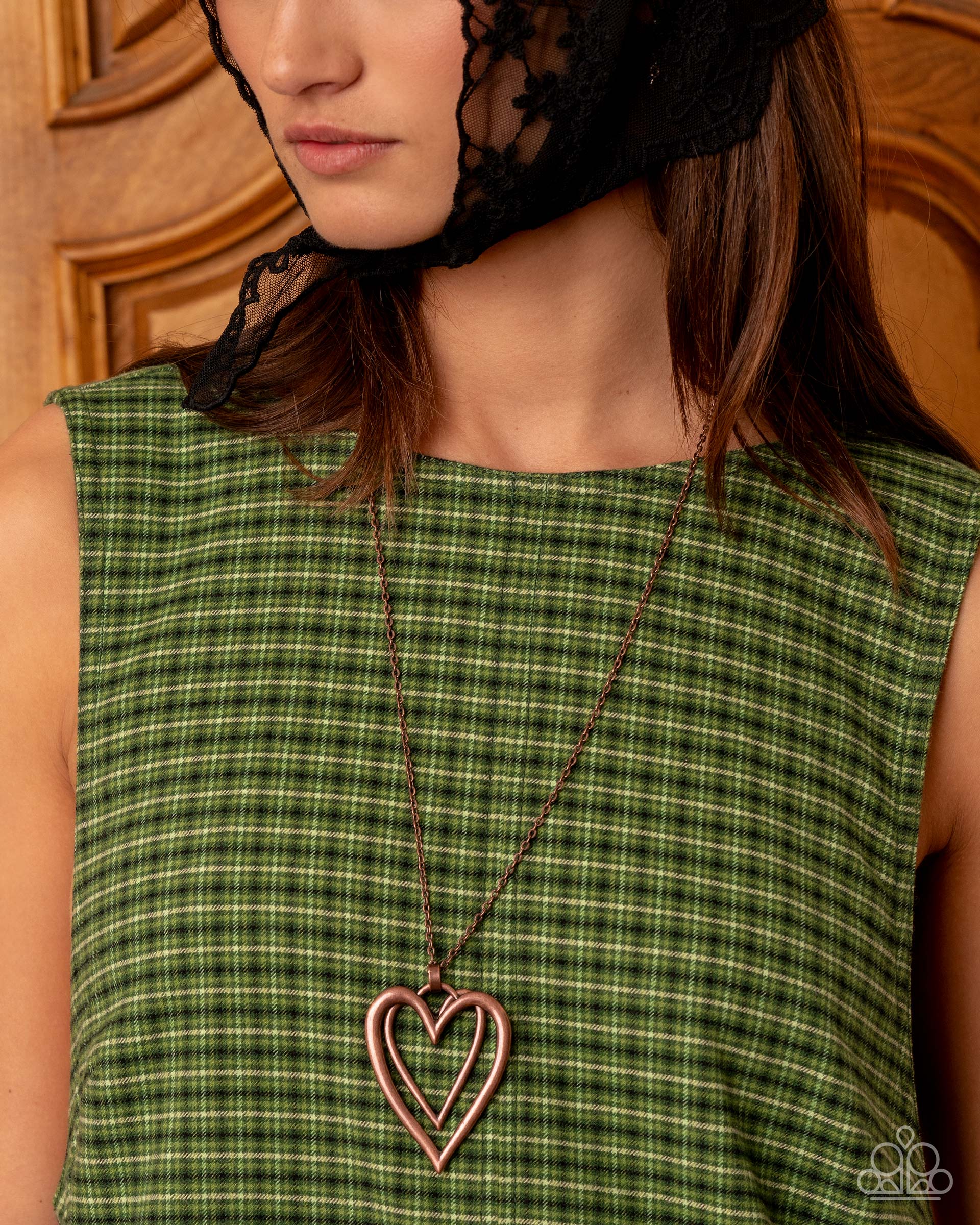 Lets HEART At the Very Beginning Copper Necklace - Jewelry by Bretta