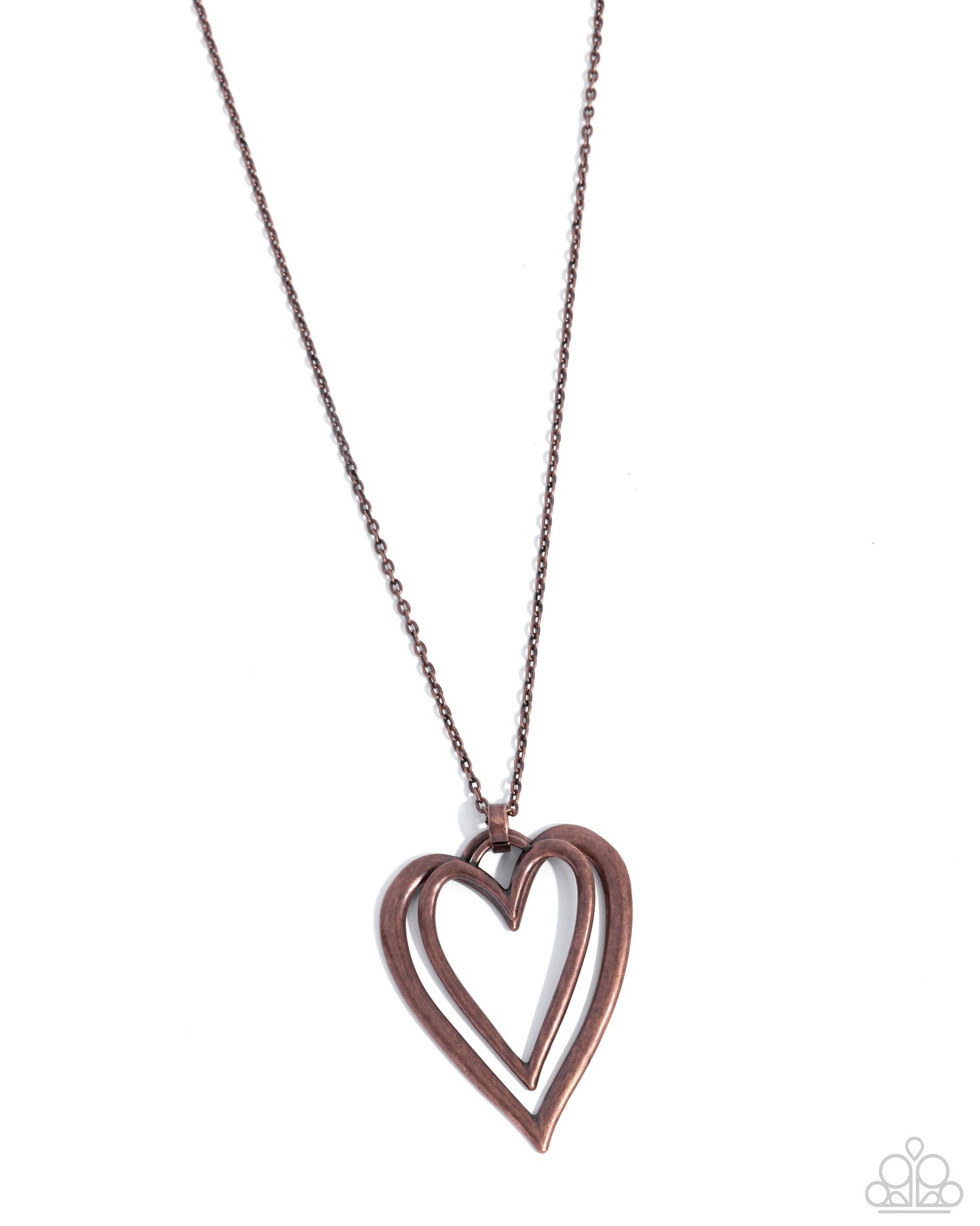 Lets HEART At the Very Beginning Copper Necklace - Jewelry by Bretta