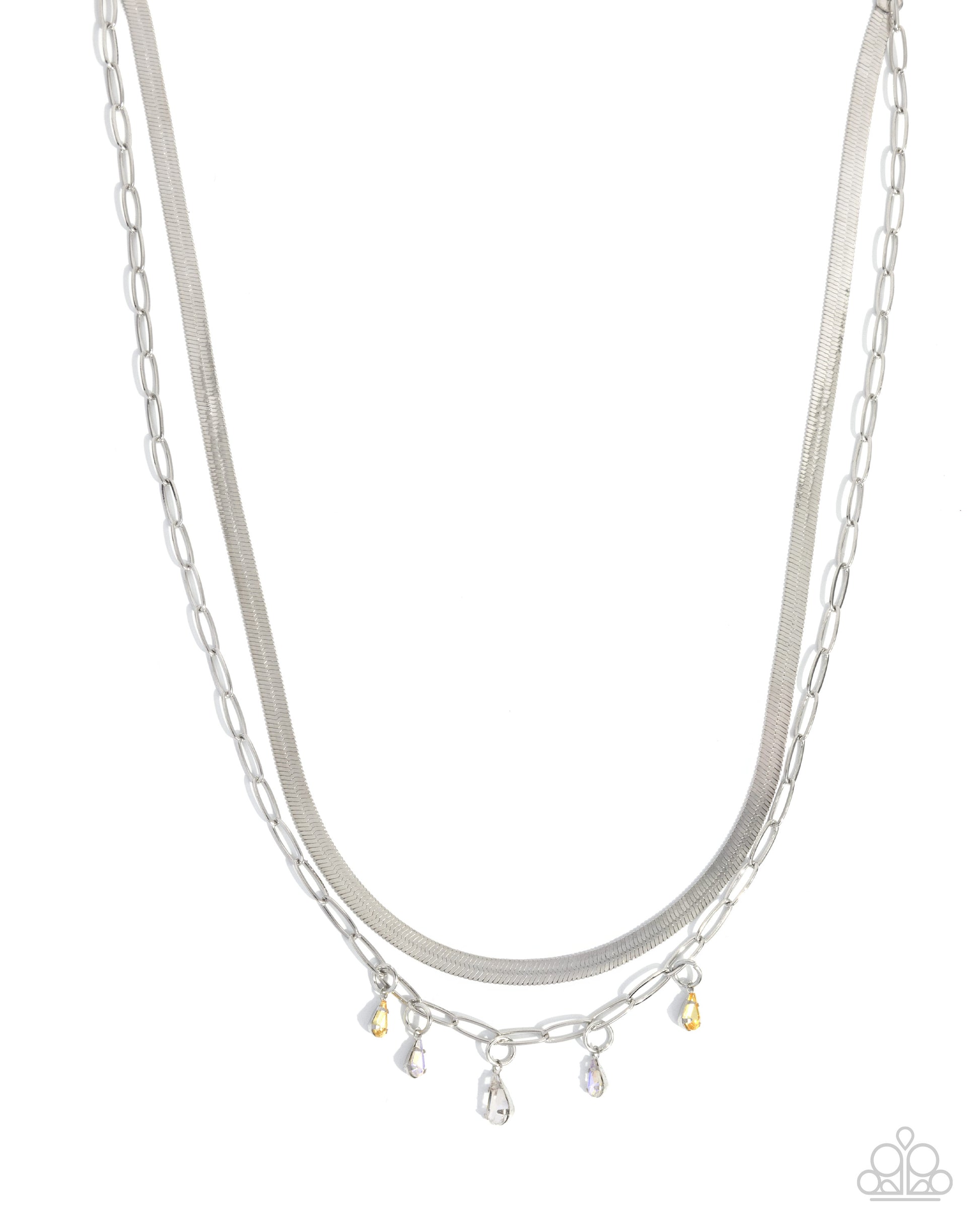 Suave Shimmy Yellow Necklace - Jewelry by Bretta