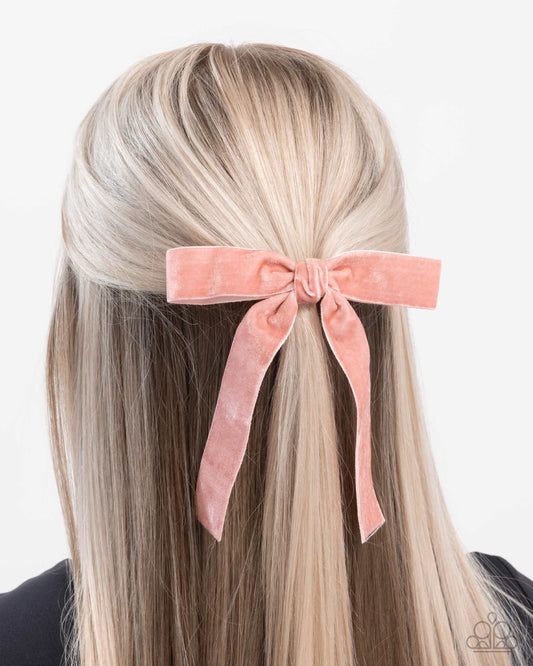 Sophisticated Strategy Pink Hair Bow - Jewelry by Bretta