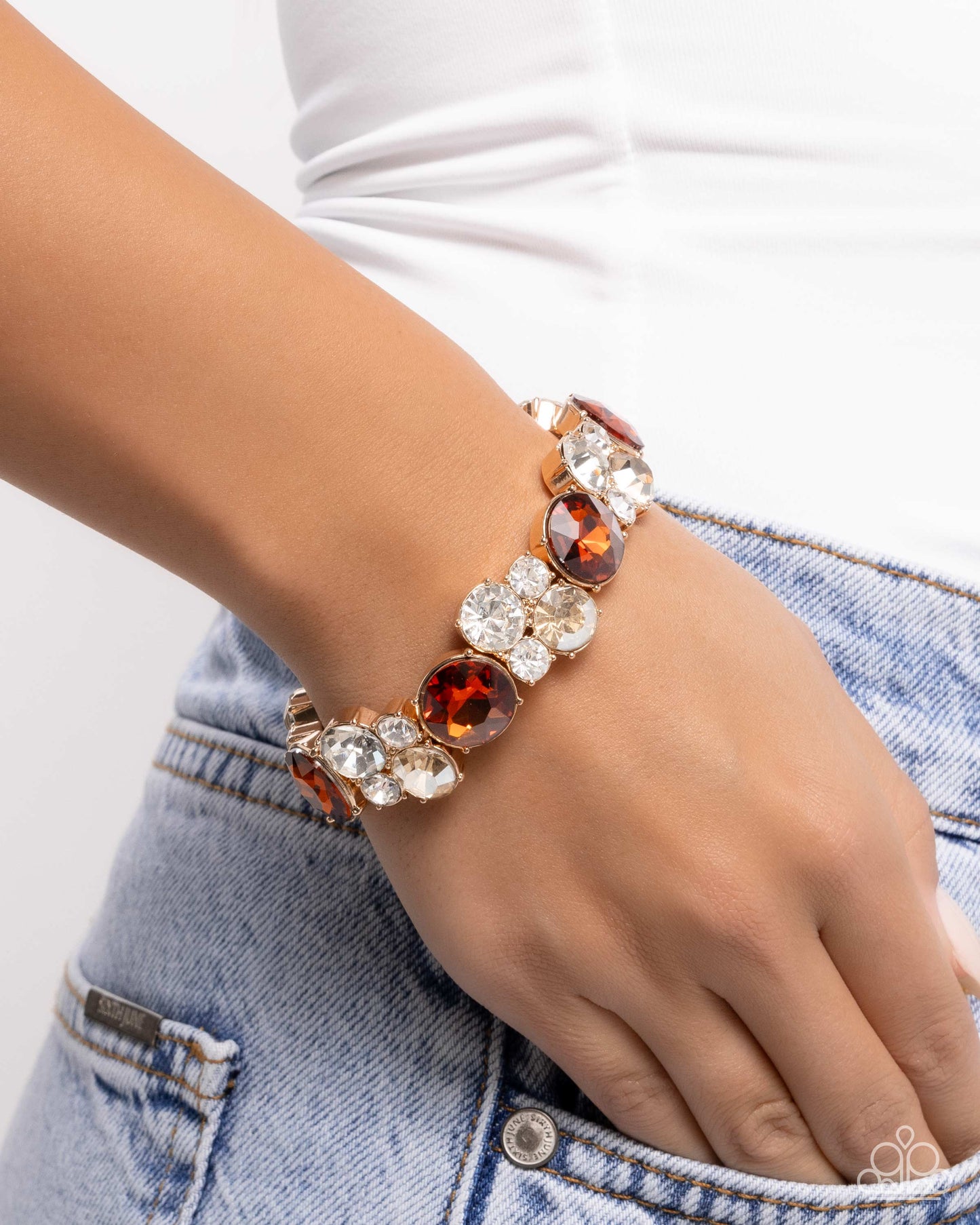 Standout Style Brown Bracelet - Jewelry by Bretta