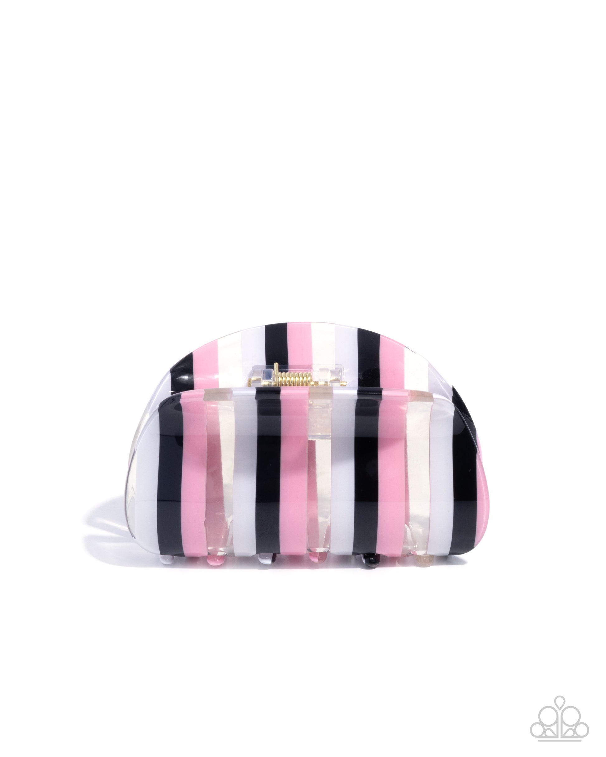 Linear Legato Pink Hair Claw Clip - Jewelry by Bretta