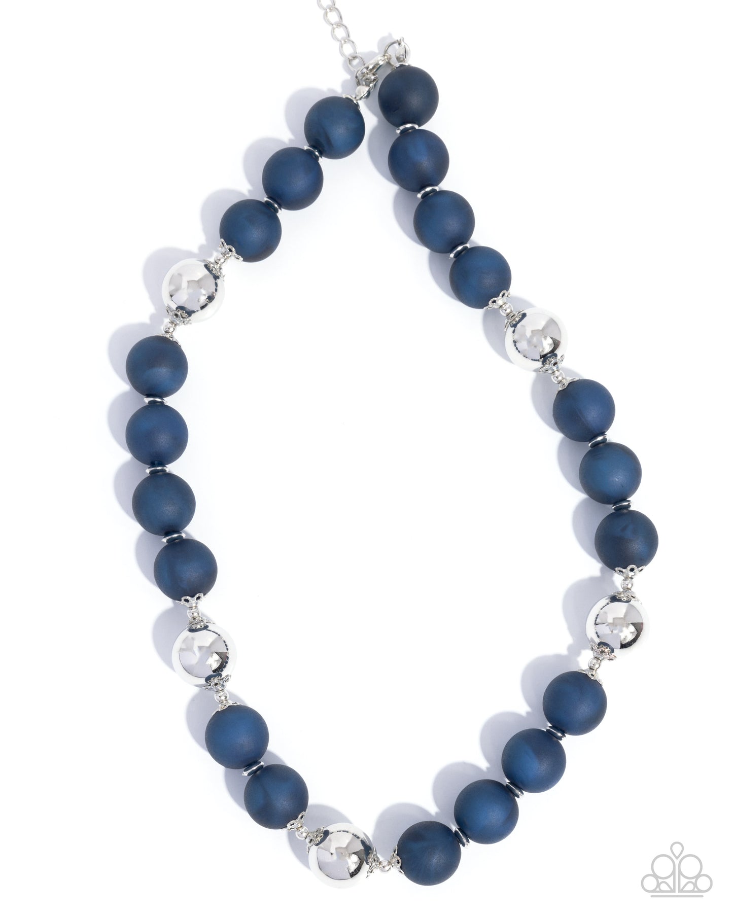 Brilliant Ballroom Blue Necklace - Jewelry by Bretta