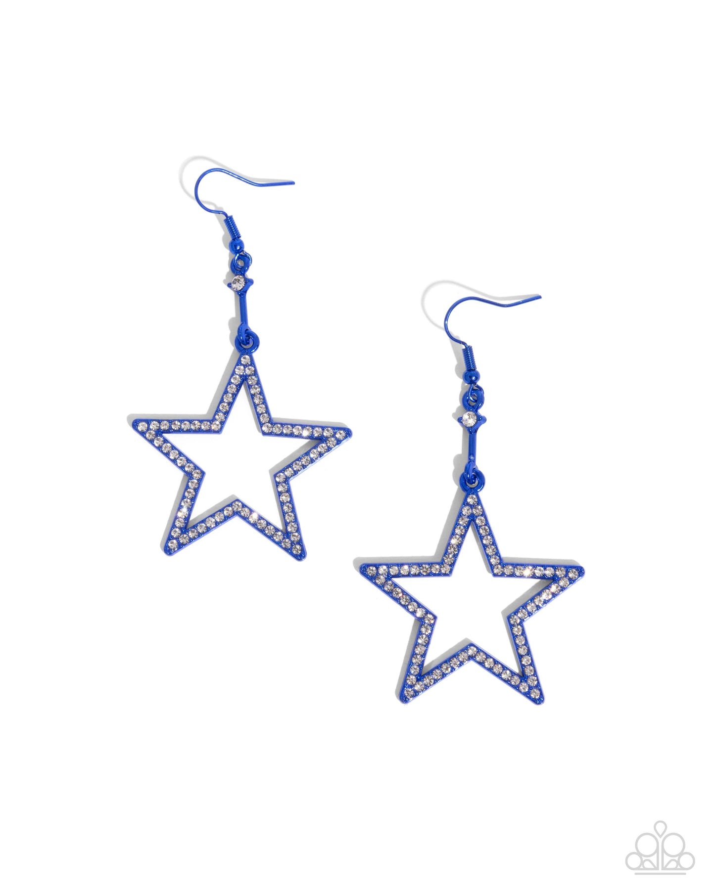 Steady Stars Blue Earrings - Jewelry by Bretta
