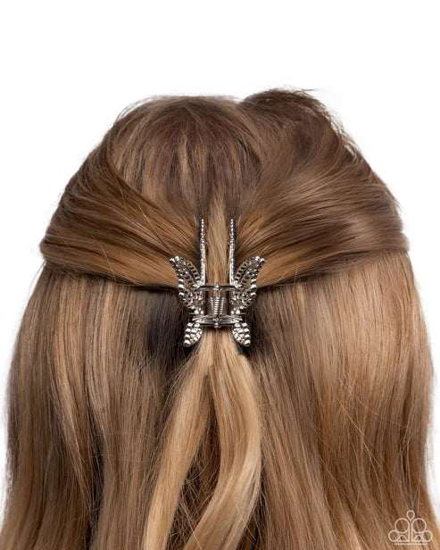 Fluttering Falsetto Blue Hair Clip - Jewelry by Bretta