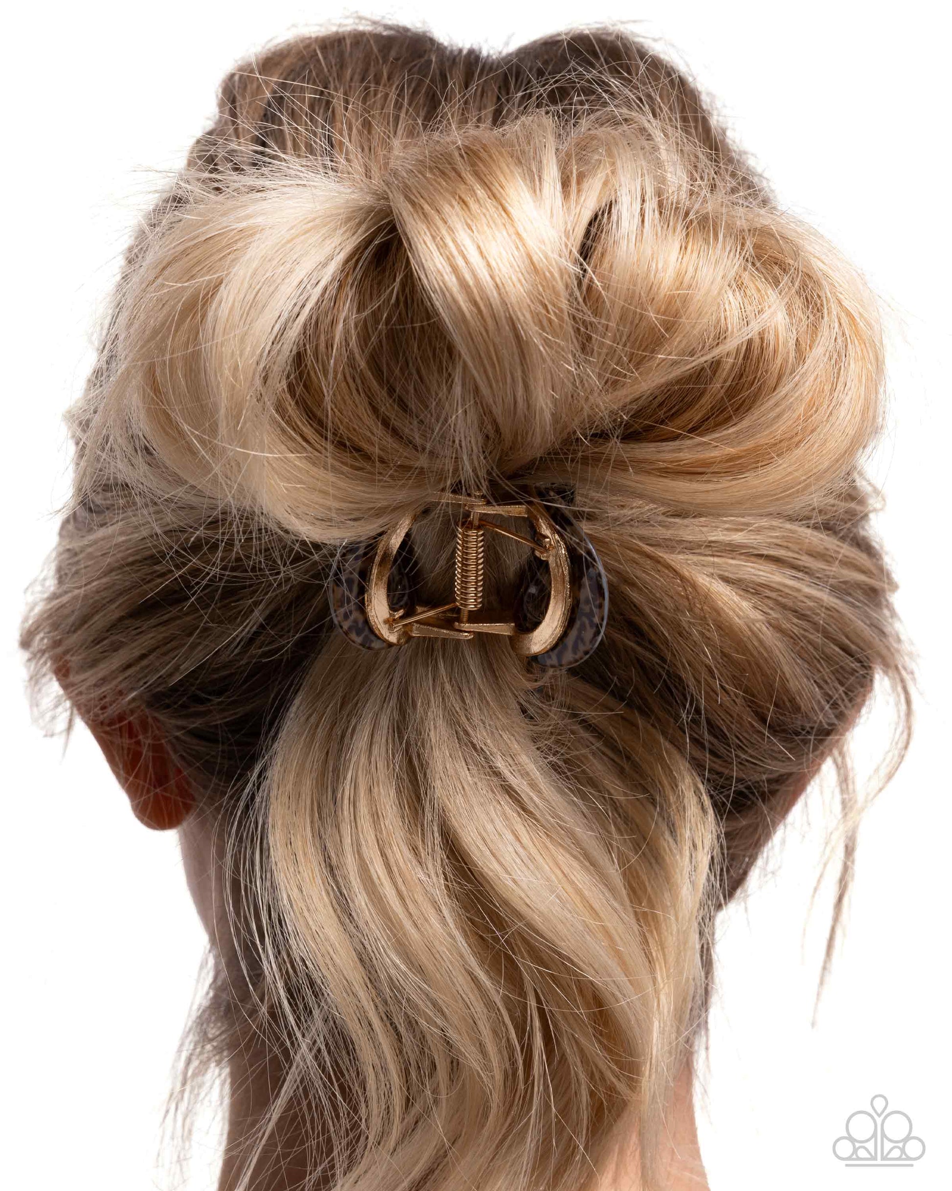 Seize the Spots Brown Hair Clip - Jewelry by Bretta