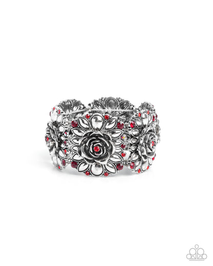 Blooming Balance Red Bracelet - Jewelry by Bretta