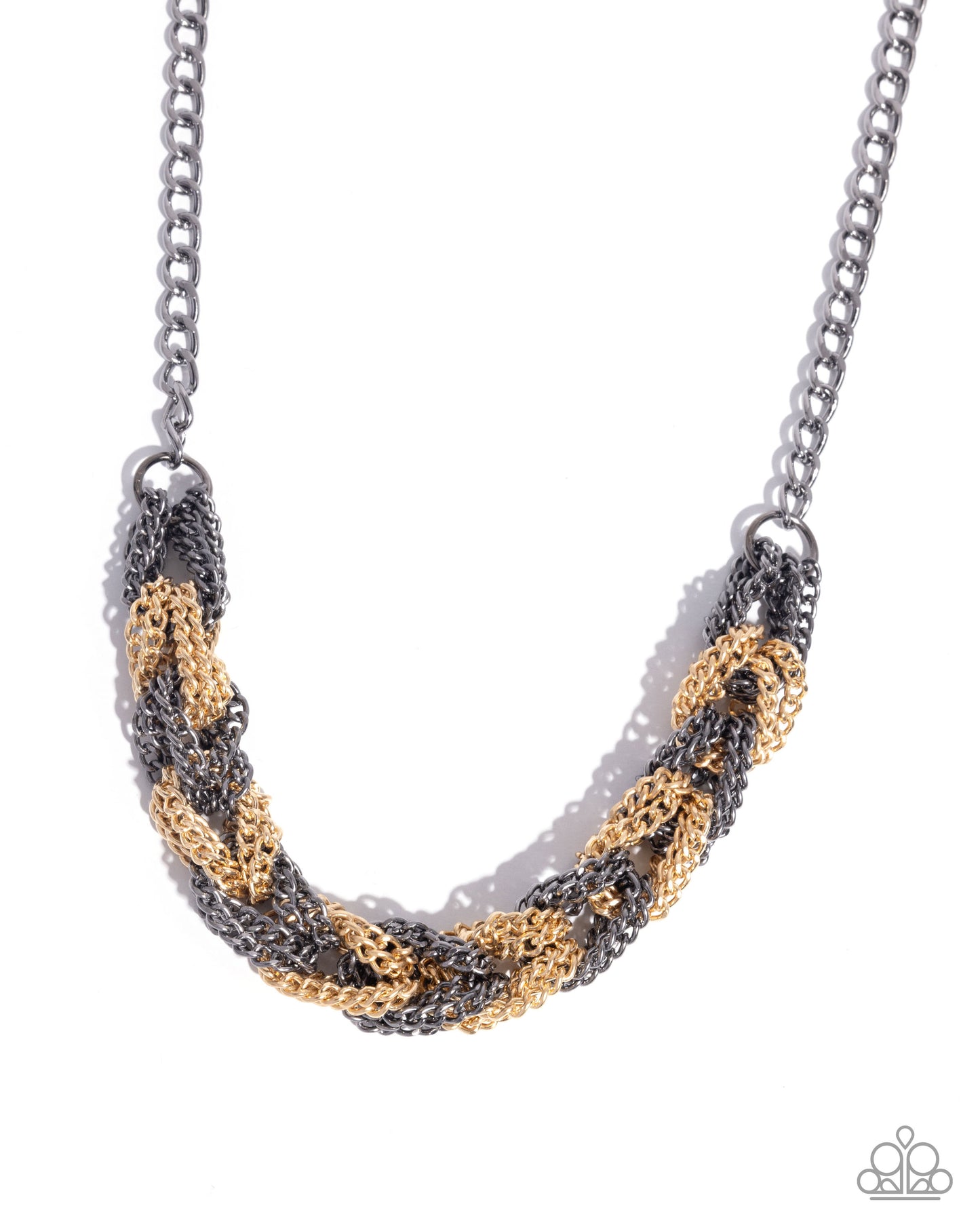 Braided Breakthrough Black Necklace - Jewelry by Bretta