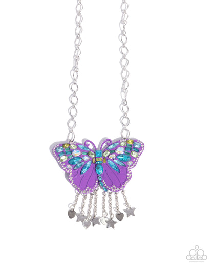 Mayoral Monarch Purple Necklace - Jewelry by Bretta