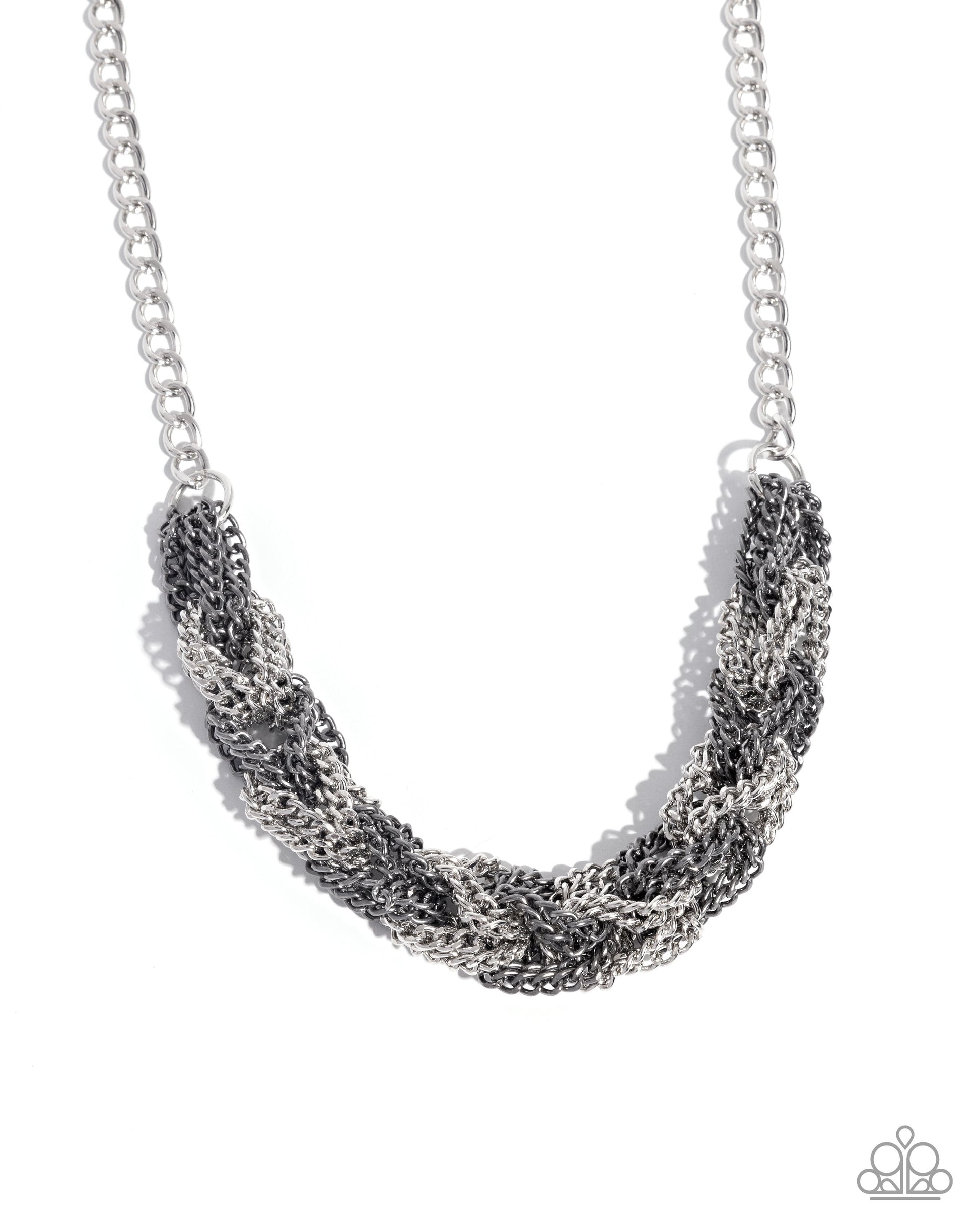 Braided Breakthrough Silver Necklace - Jewelry by Bretta