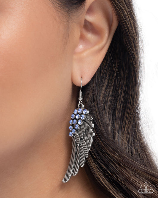 Angelic Abundance Blue Earrings - Jewelry by Bretta