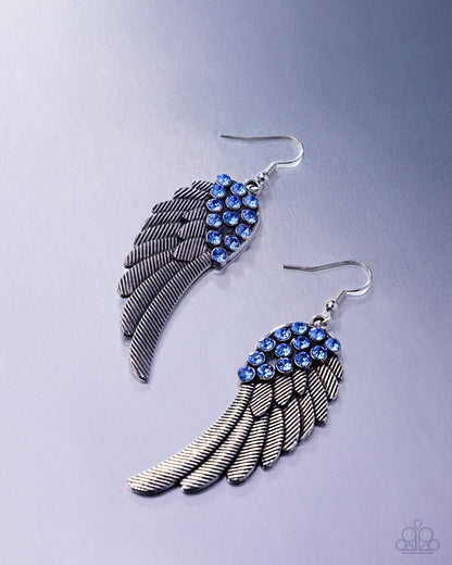 Angelic Abundance Blue Earrings - Jewelry by Bretta